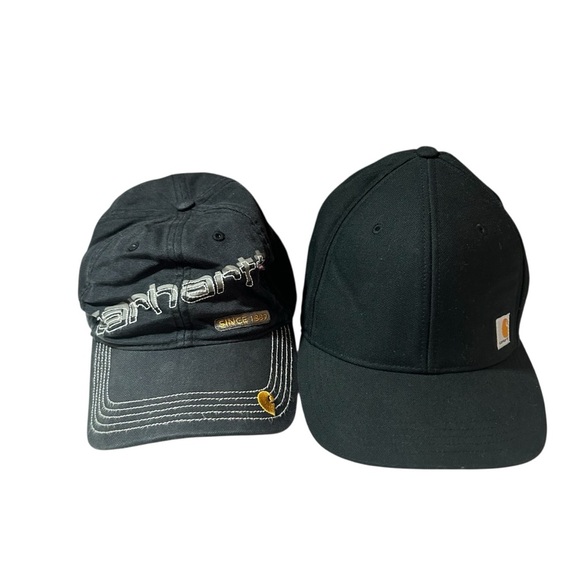 Carhartt Black Adjustable Caps one size - Picture 1 of 7